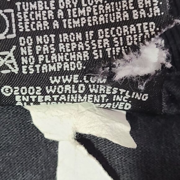 Vintage 2002 " I'd Rather Catch Attitude On the Lake" XL Black T-Shirt Y2K - Picture 4 of 6